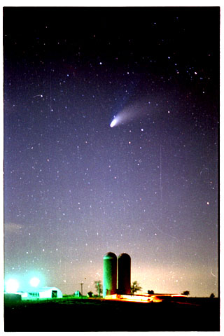 Comet Hale-Bopp, near Cushing, OK 1997